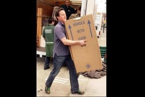 David Cameron Viral image (Credits - The Daily Mail)